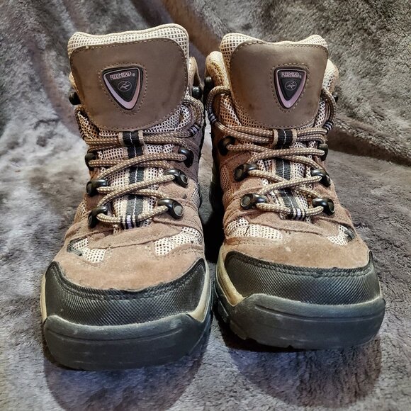 Redhead Women's McKinley II Leather Hiking Boots Shoes Size 8.5 Brown Black - Picture 5 of 11